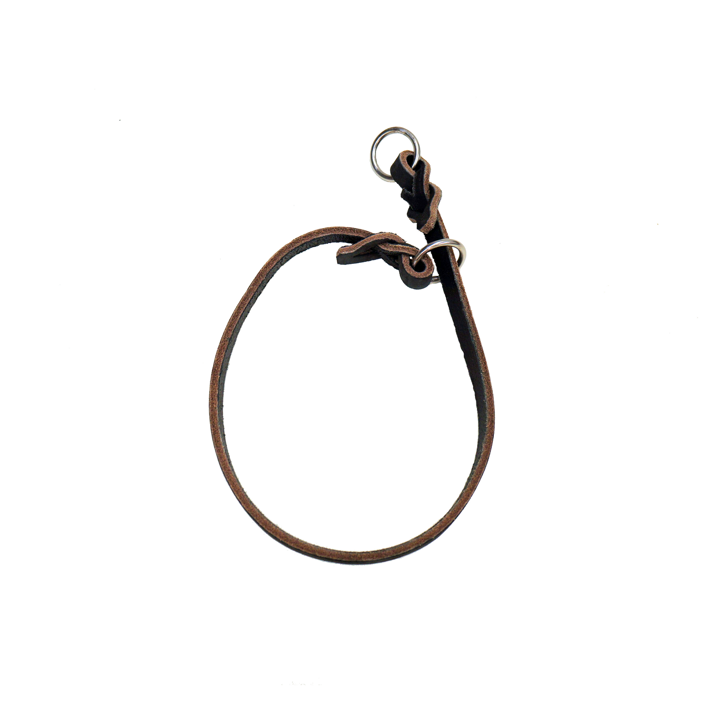 Genuine Leather Slip Lead Collar