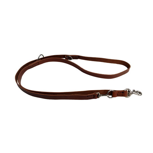 Genuine Leather Carabiner Leash